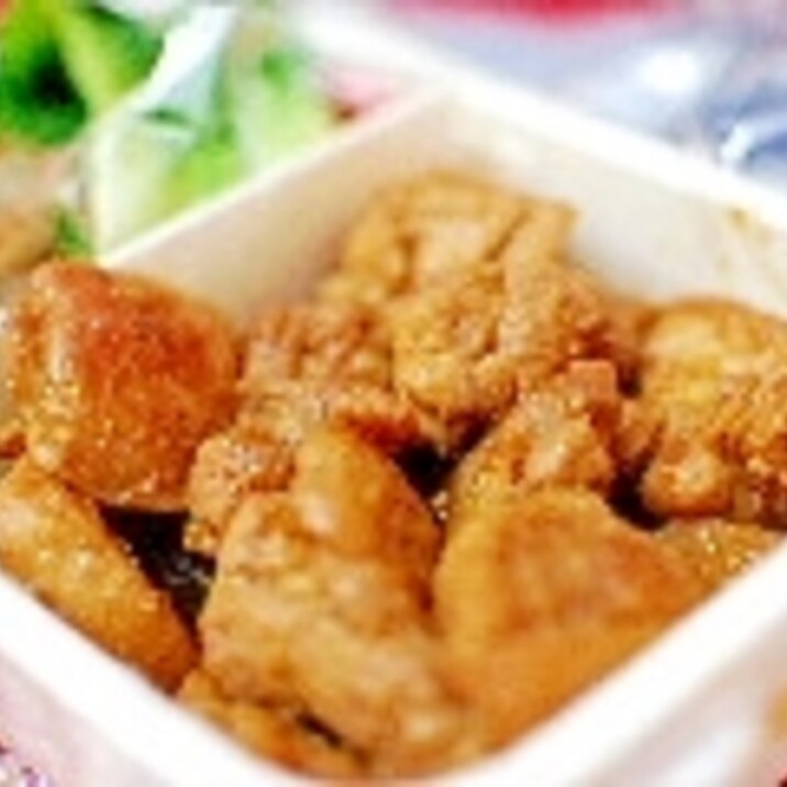 お弁当に☆簡単鶏の生姜焼き♬